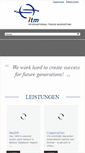Mobile Screenshot of itm-online.de